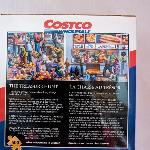 Dowdle jigsaw puzzle Costco Wholesale 500 pieces - Picture 3 of 5